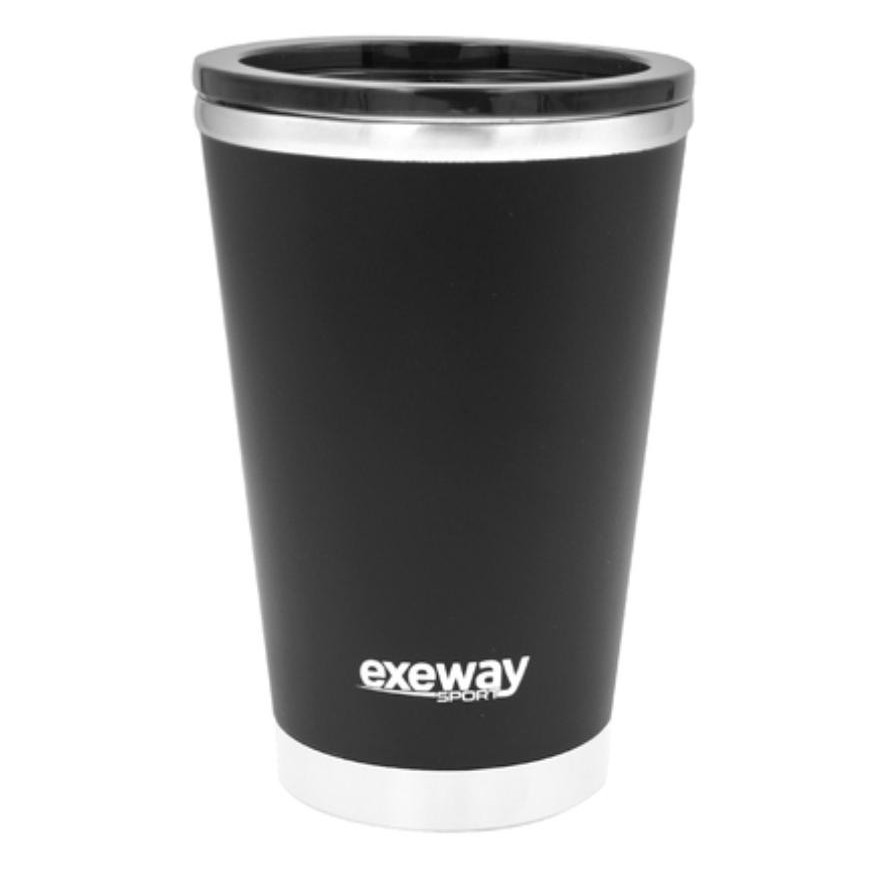 Copo Térmico Multiuso Exeway 380ml, Preto Shopee Brasil