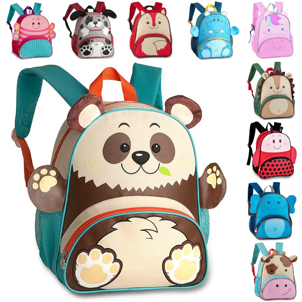 Mochila Infantil Meninos Meninas Animais Zoo Clio Pets Original BeeCost