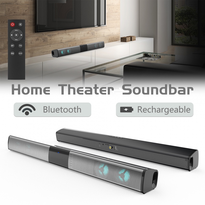 Wireless Sound Bar Bluetooth Hifi Speaker TV Home Theater Soundbar for