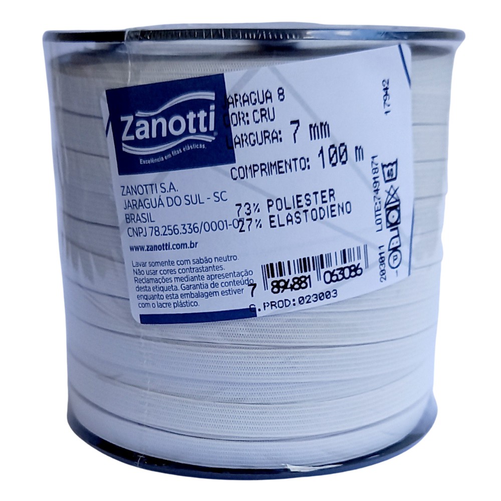 Elastico Zanotti Jaragua 8 7mm Shopee Brasil