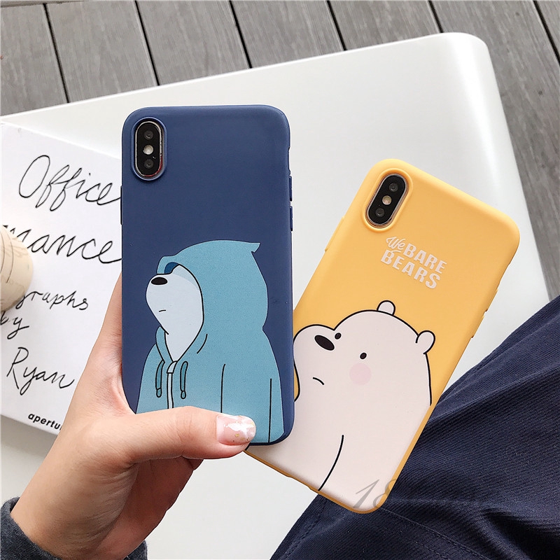 Capinha Soft Case TPU Motivo We Bare Bears iPhone 11