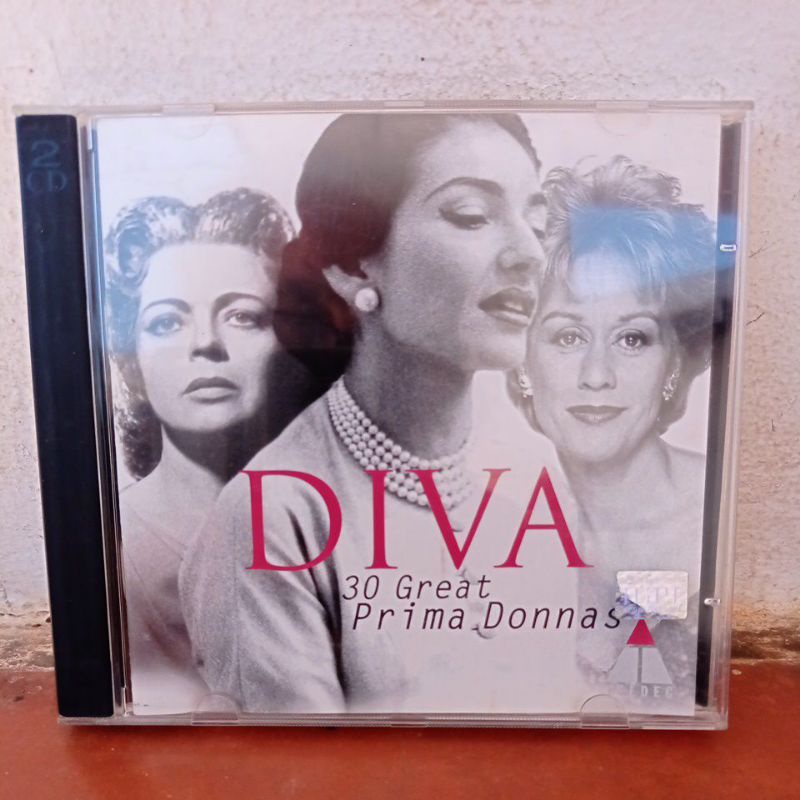 cd duplo Diva 30 great prima donnas Shopee Brasil