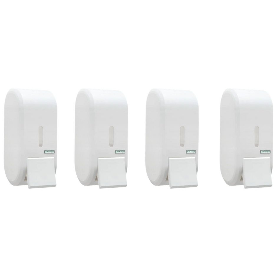 Kit 4 Dispenser Para Shampoo E Condicionador Branco Shopee Brasil