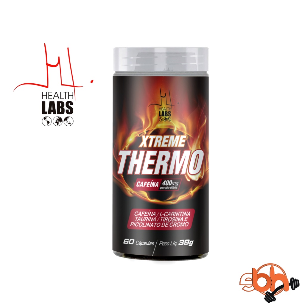 Termogênico Xtreme Thermo 60 Cápsulas Health Labs Shopee Brasil