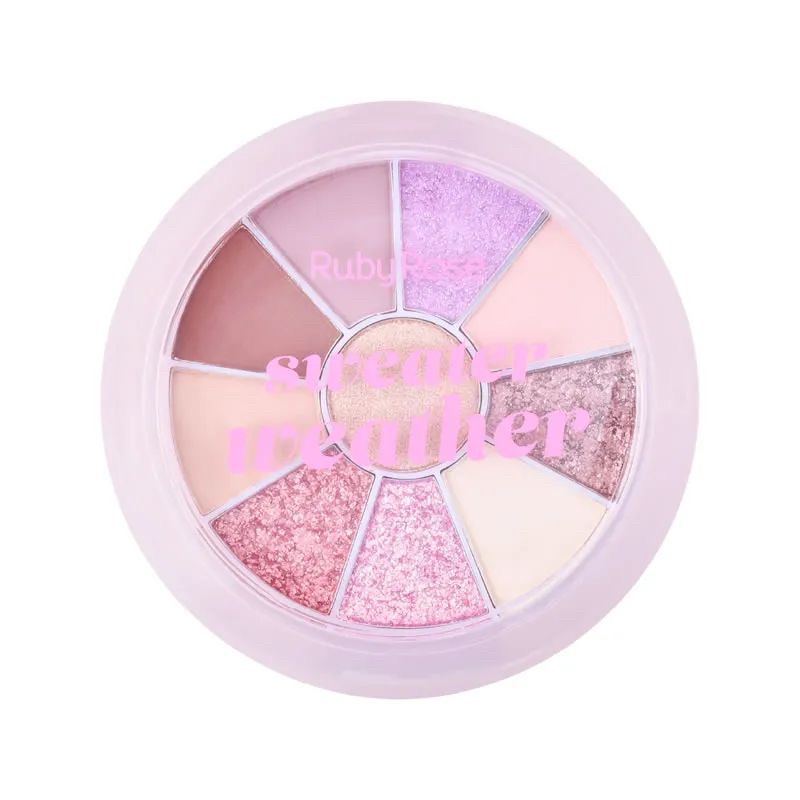 Paleta de Sombra Sweater Weather Ruby Rose Shopee Brasil