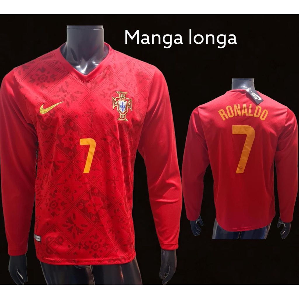 Camisa Portugal Cristiano Ronaldo promoção Escorrega o Preço