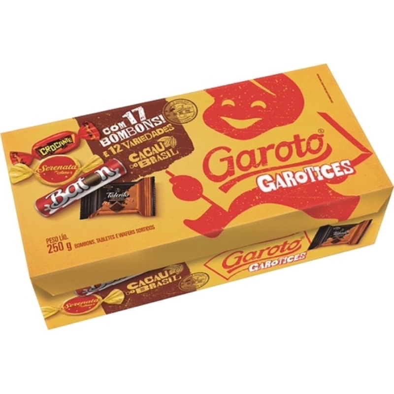 Caixa bombons Garoto chocolates Shopee Brasil