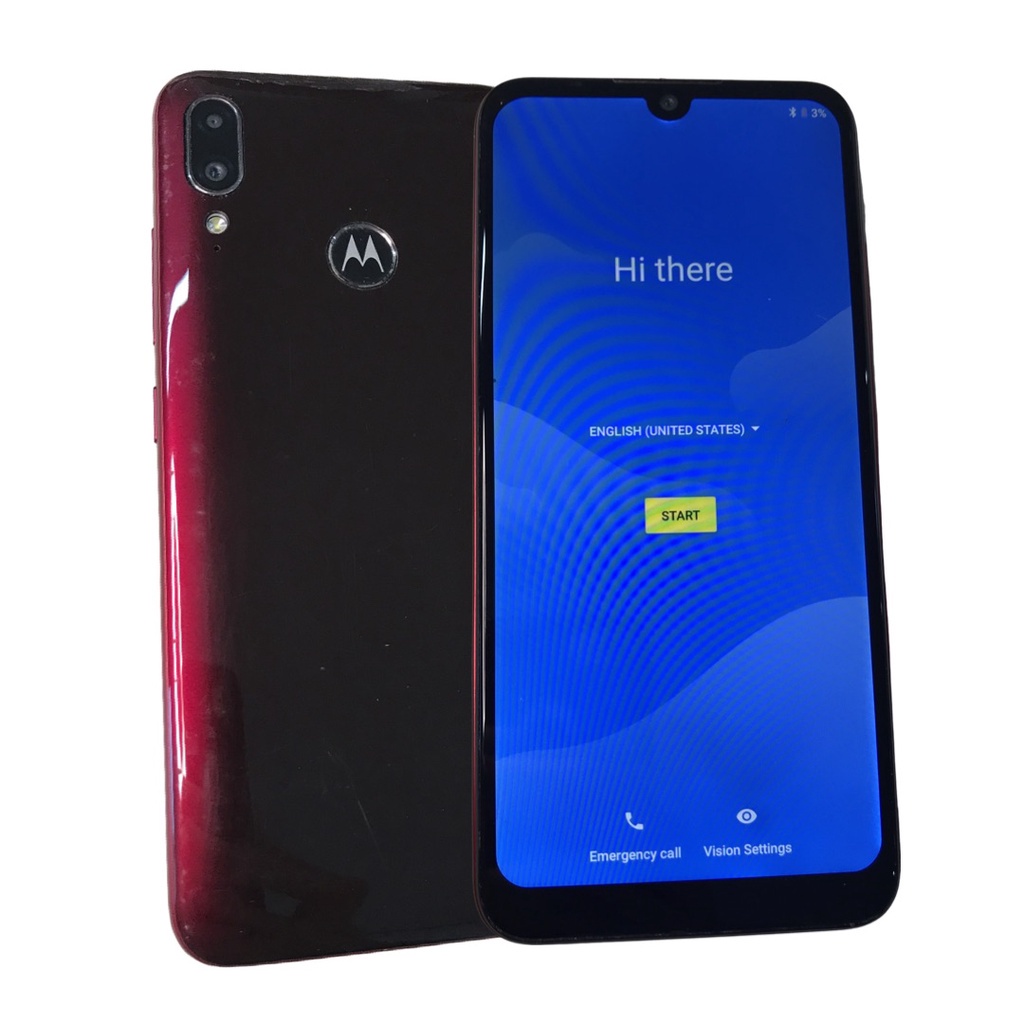 Usado: Motorola Moto E6 Plus 64Gb Rubi. | Shopee Brasil