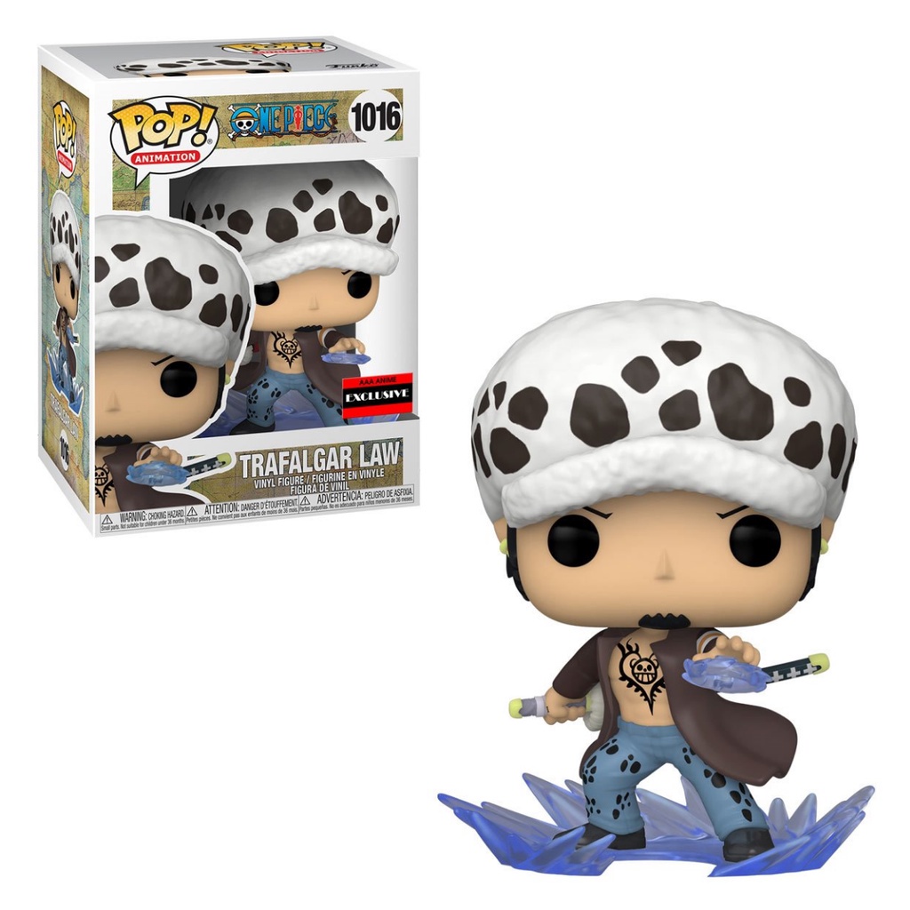 Funko Pop One Piece Trafalgar Law Chase 1016 /Brinquedos Action