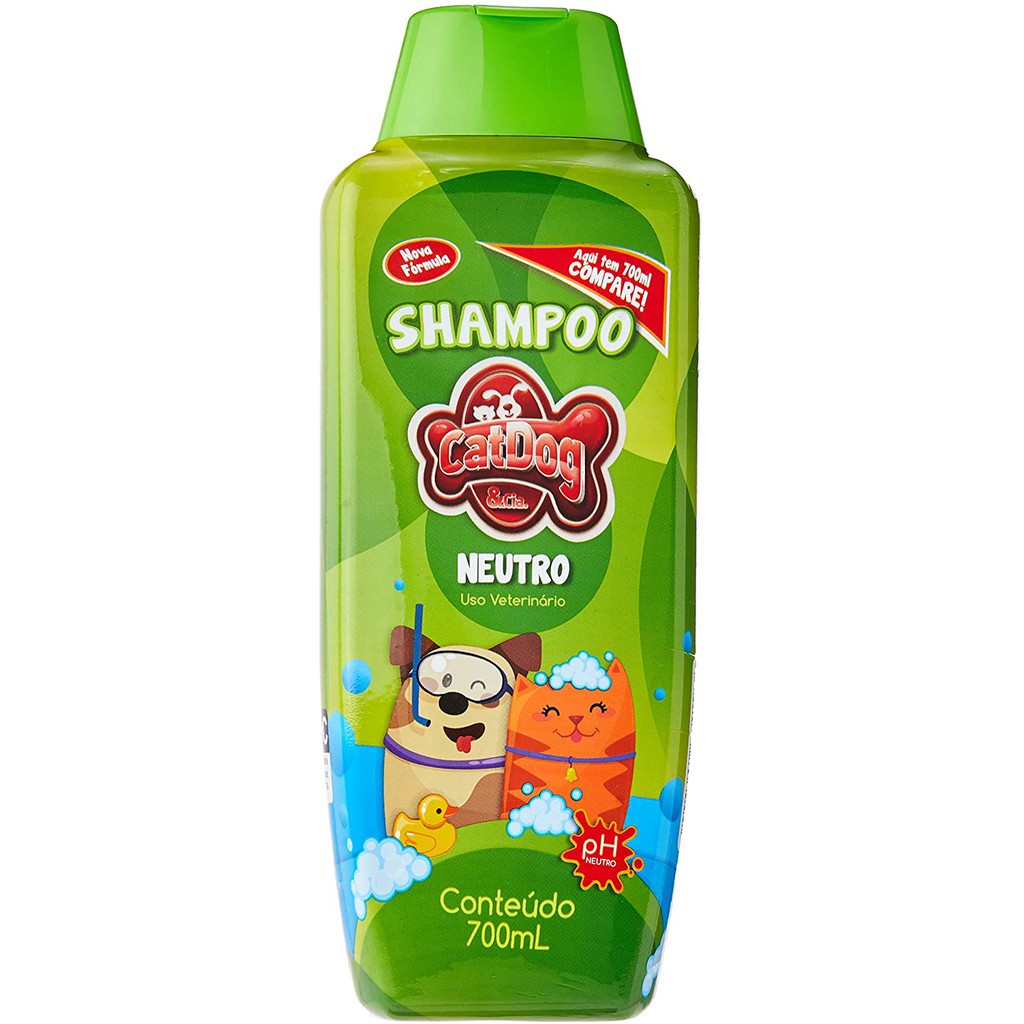 Shampoo Neutro CatDog & Cia 700ml Shopee Brasil
