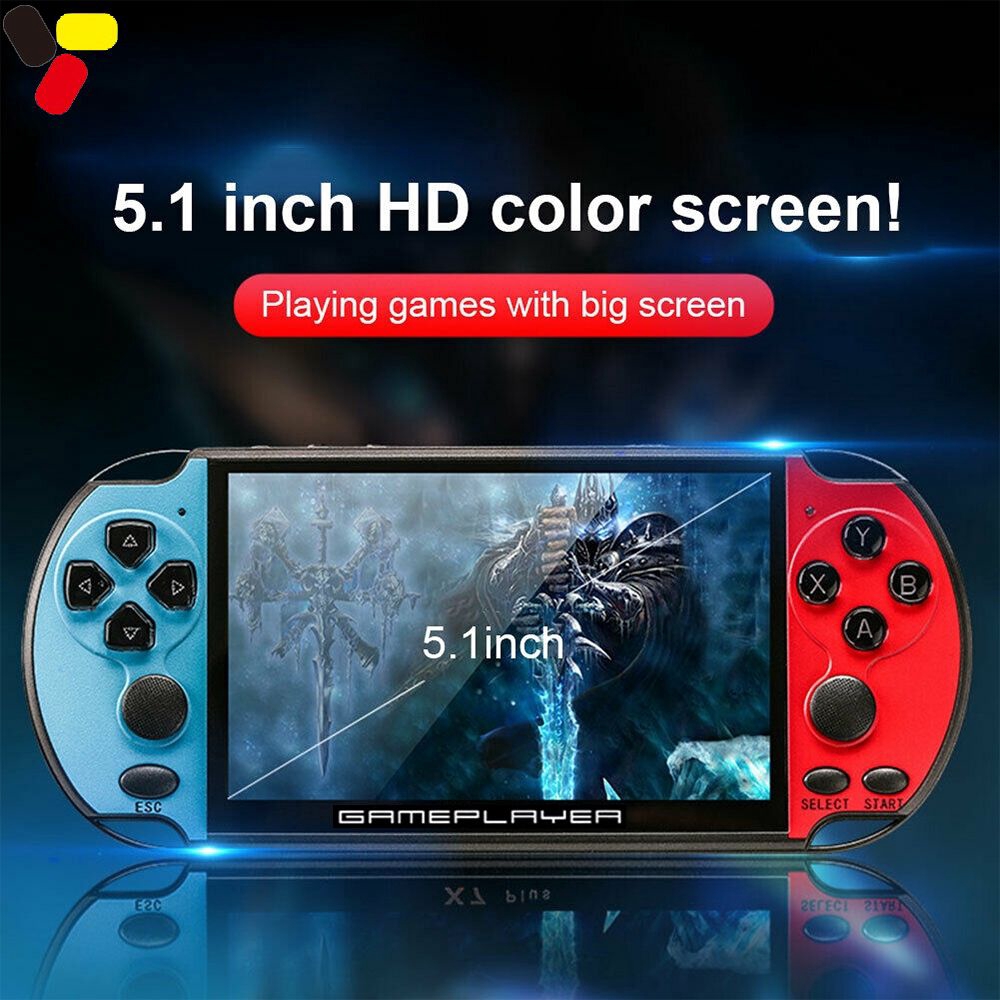 ☀ ️ V3000Plus 5.1 Polegada 8G 128bit Arcade Portátil Psp Console De