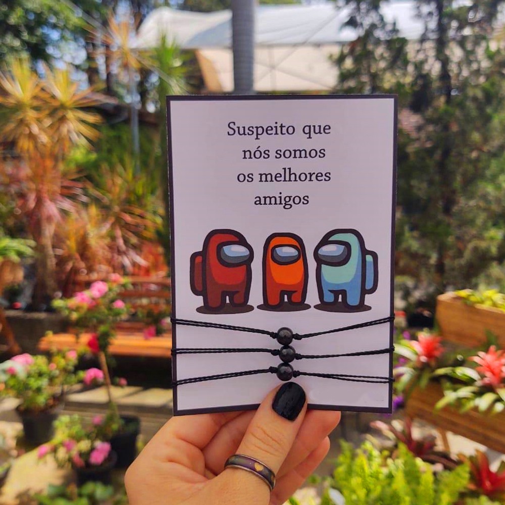 Pulseiras Da Amizade Among Us Shopee Brasil