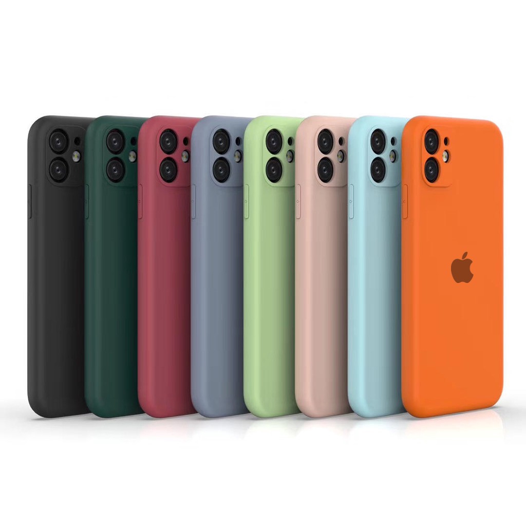 Capa de Silicone Macia/Capa com Proteção Total para iPhone 11 / 11 Pro