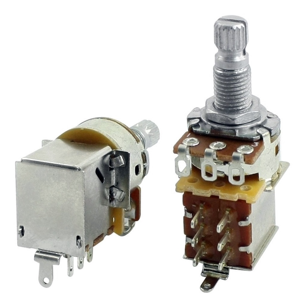Potenciômetro Push Pull B500k Para Guitarra E Baixo Shopee Brasil