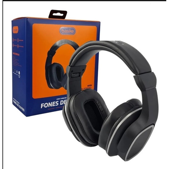 Fone De Ouvido Sem Fio Basike Fon6667 Bluetooth Shopee Brasil