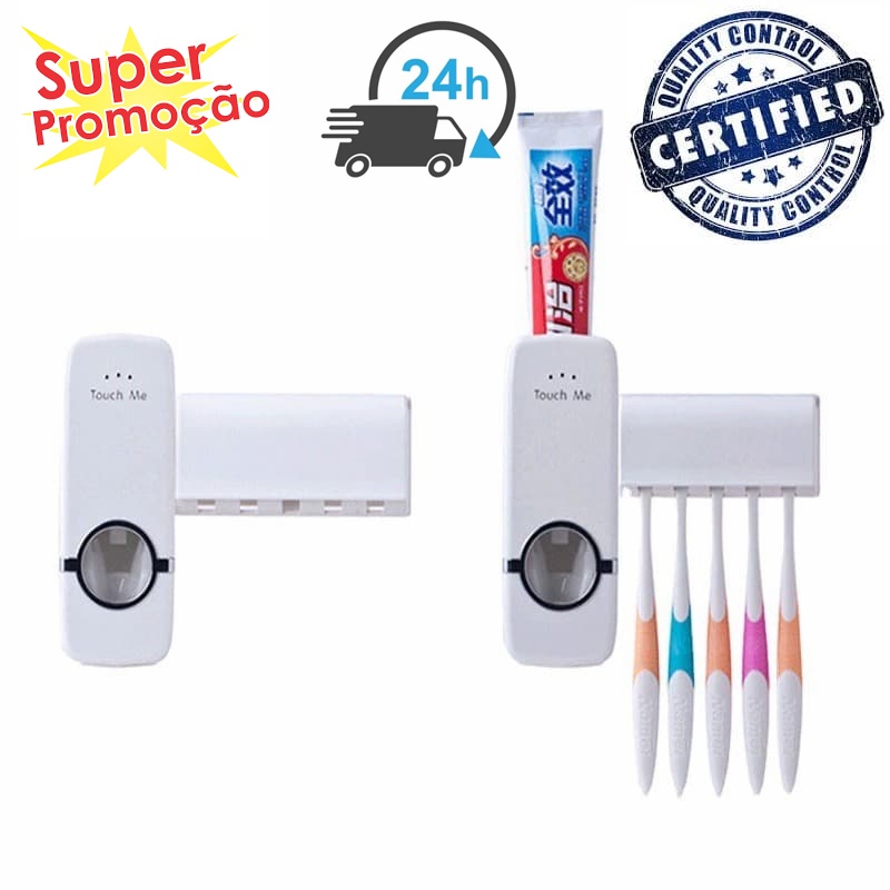 Dispenser Aplicador Pasta Dente Creme Dental Escovas Suporte A864