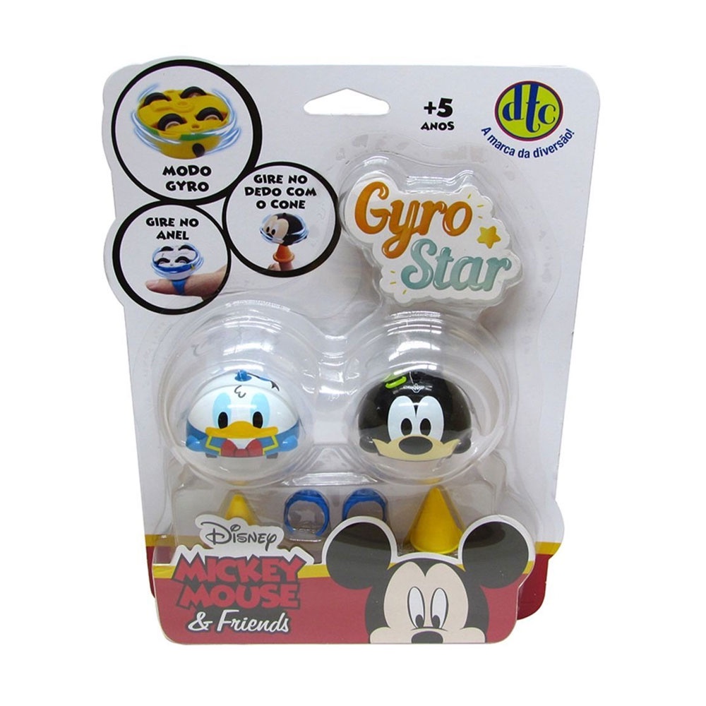 Gyro Star Disney DTC Donald e Pateta Shopee Brasil