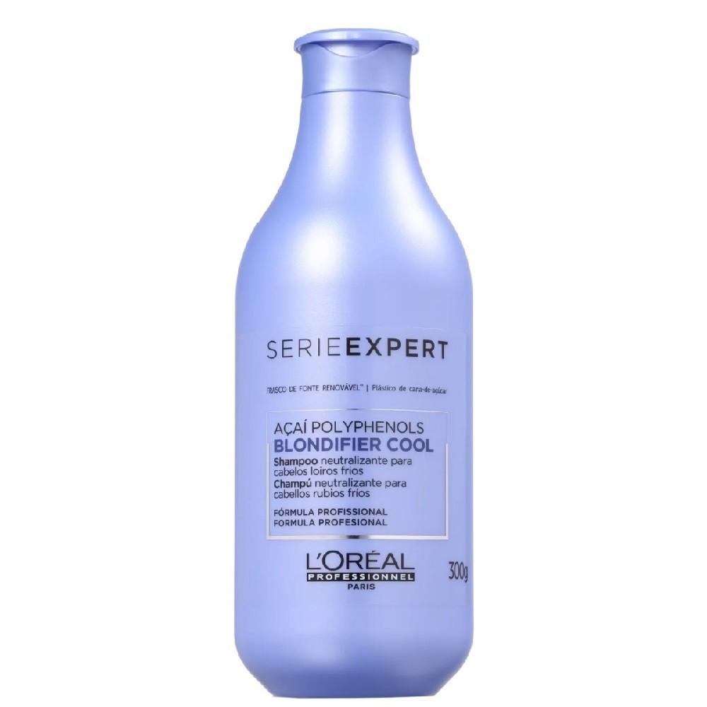 Shampoo Matizador Loréal Professionnel Blondifier Cool 300ml Shopee