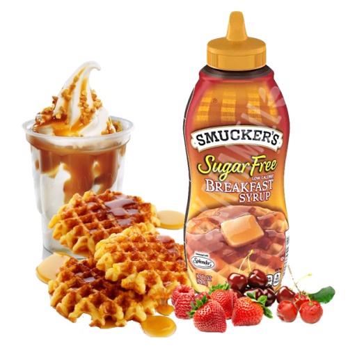 Breakfast Syrup Sugar Free Smucker's Xarope panqueca Importado