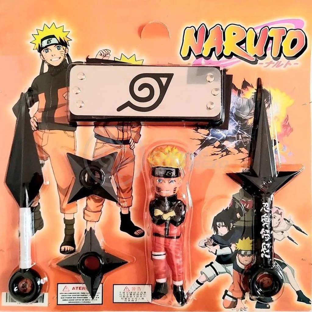 kit naruto kunai Shopee Brasil