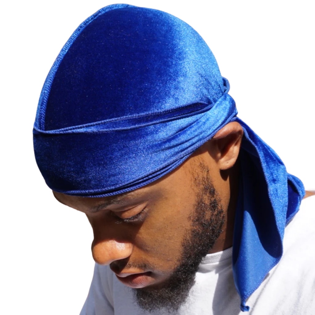 BANDANA DURAG PRETA VELUDO 360 WAVES DURAG Shopee Brasil
