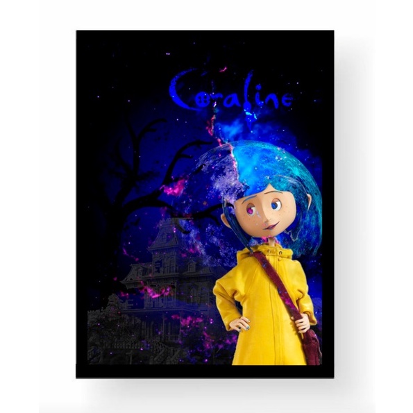 Quadro Coraline e o Mundo Secreto Shopee Brasil