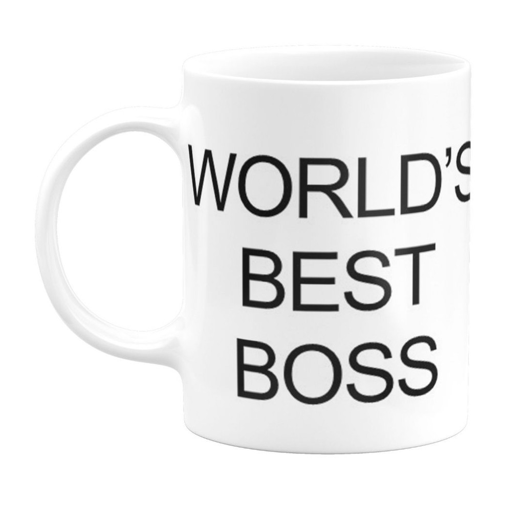 Caneca Personalizada The Office World's Best Boss Shopee Brasil