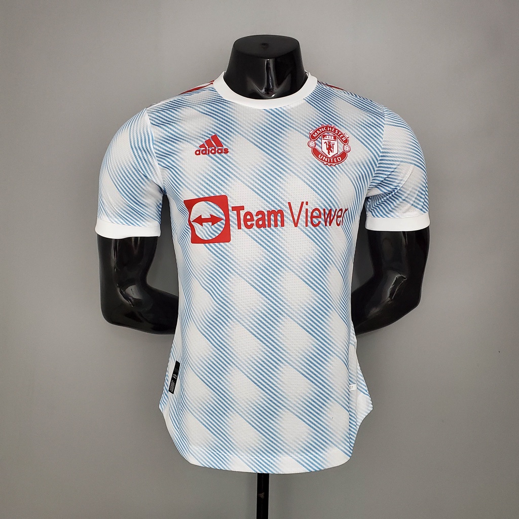 Camisa De Futebol Jogador Versao Manchester United away II 2021 / 2022