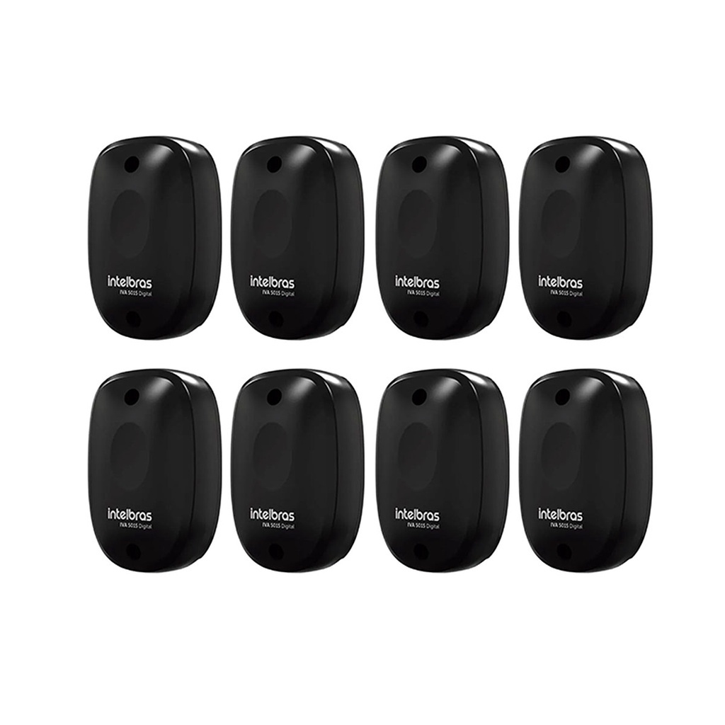 Kit 08 Sensor De Barreira Intelbras Iva 5015 Digital Shopee Brasil
