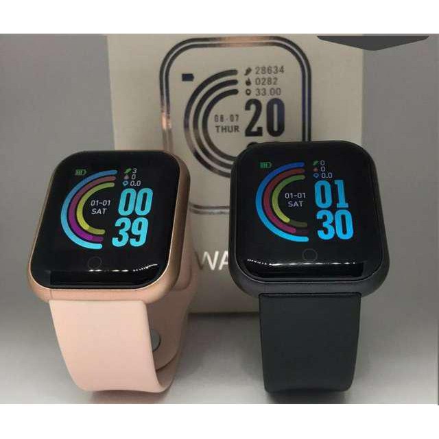 Smartwatch Relógio Smart Y68 D20 Rel Gio Com Bluetooth Usb Com Monitor