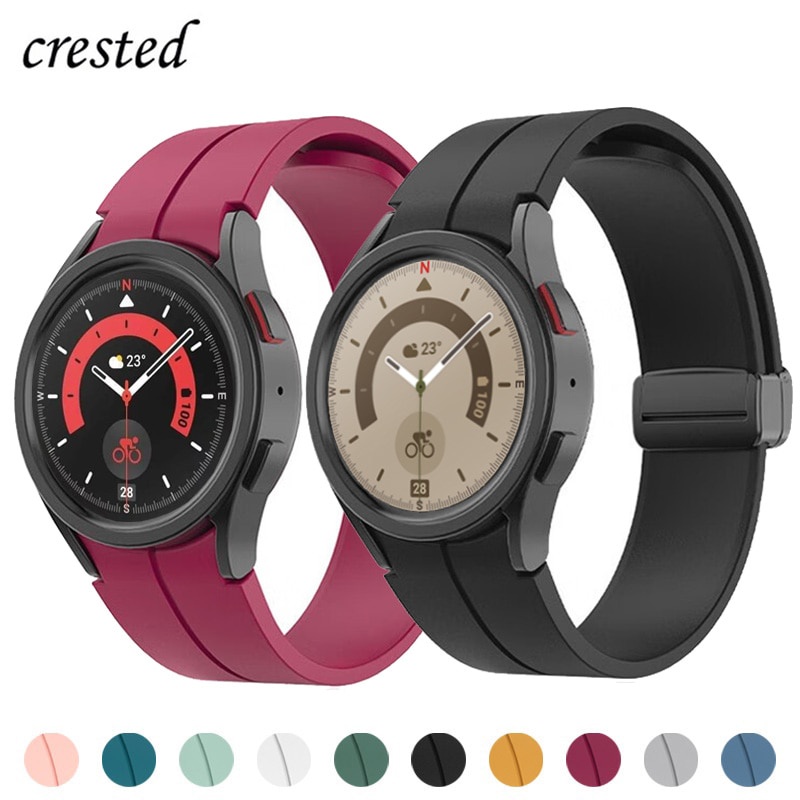 Pulseira Silicone Original Para Relógio Samsung Galaxy watch4 5 44mm