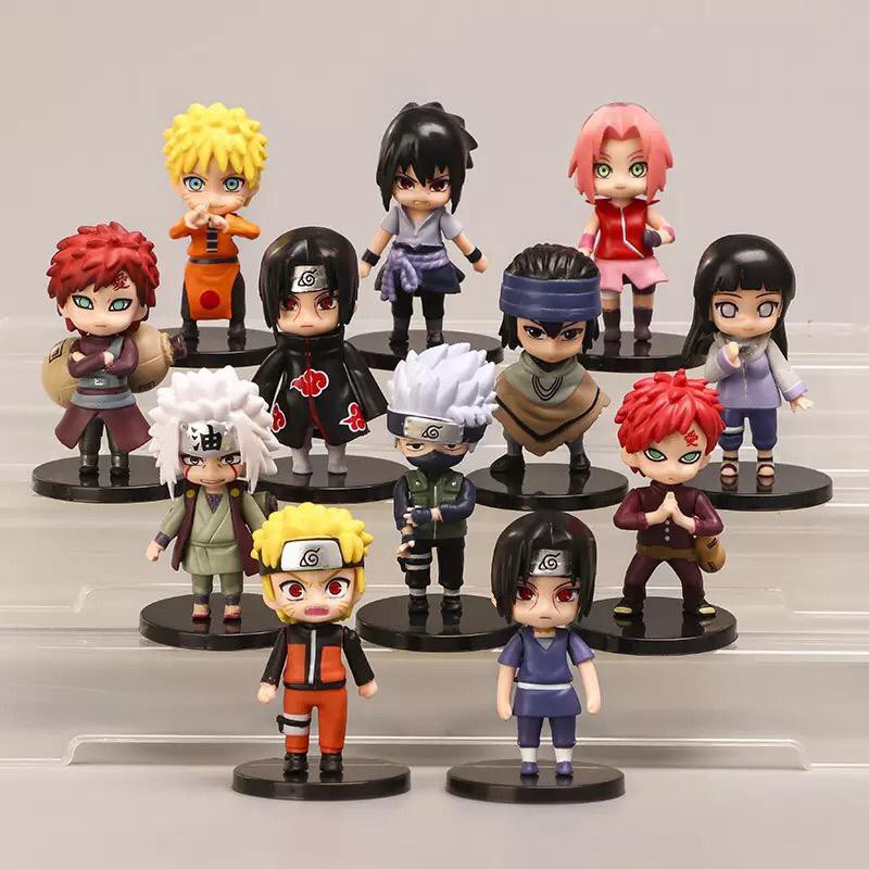 Naruto Action Figure Bonecos Estilo Nendoroid Hinata Itachi Kakashi