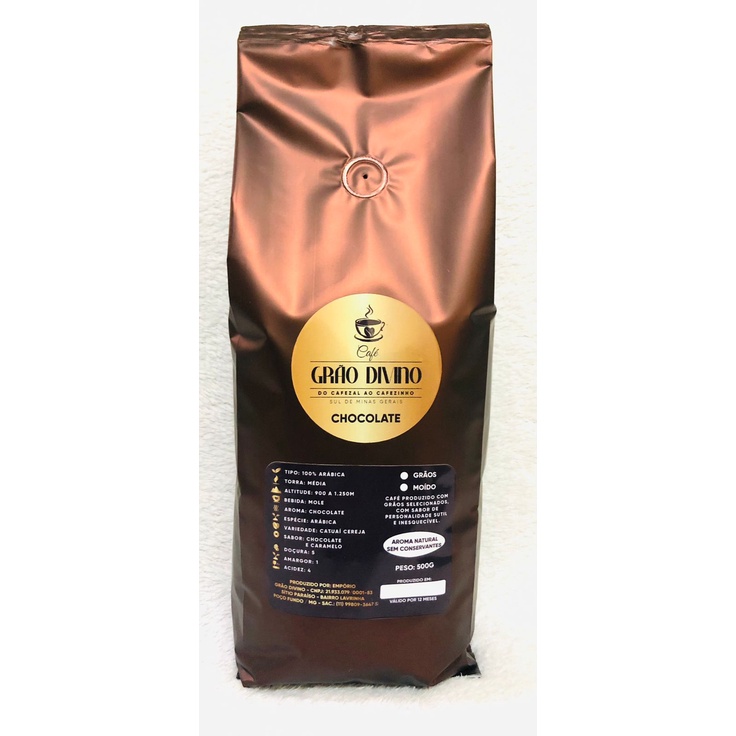 Café Especial Torrado em Grão 500g Café Campos Altos Escorrega o Preço