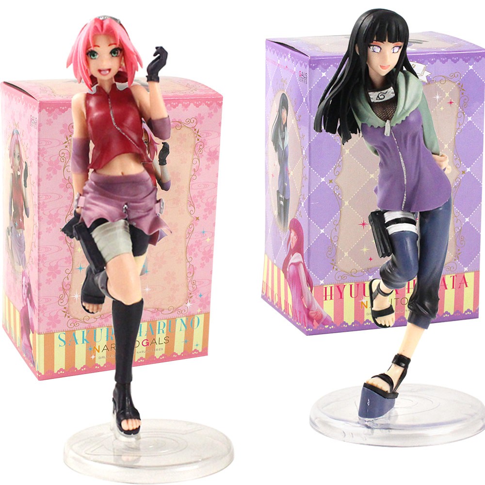 2023cm Shippuden Figuarur Anime Gals Hyuuga Hinata Sakura Haro Action