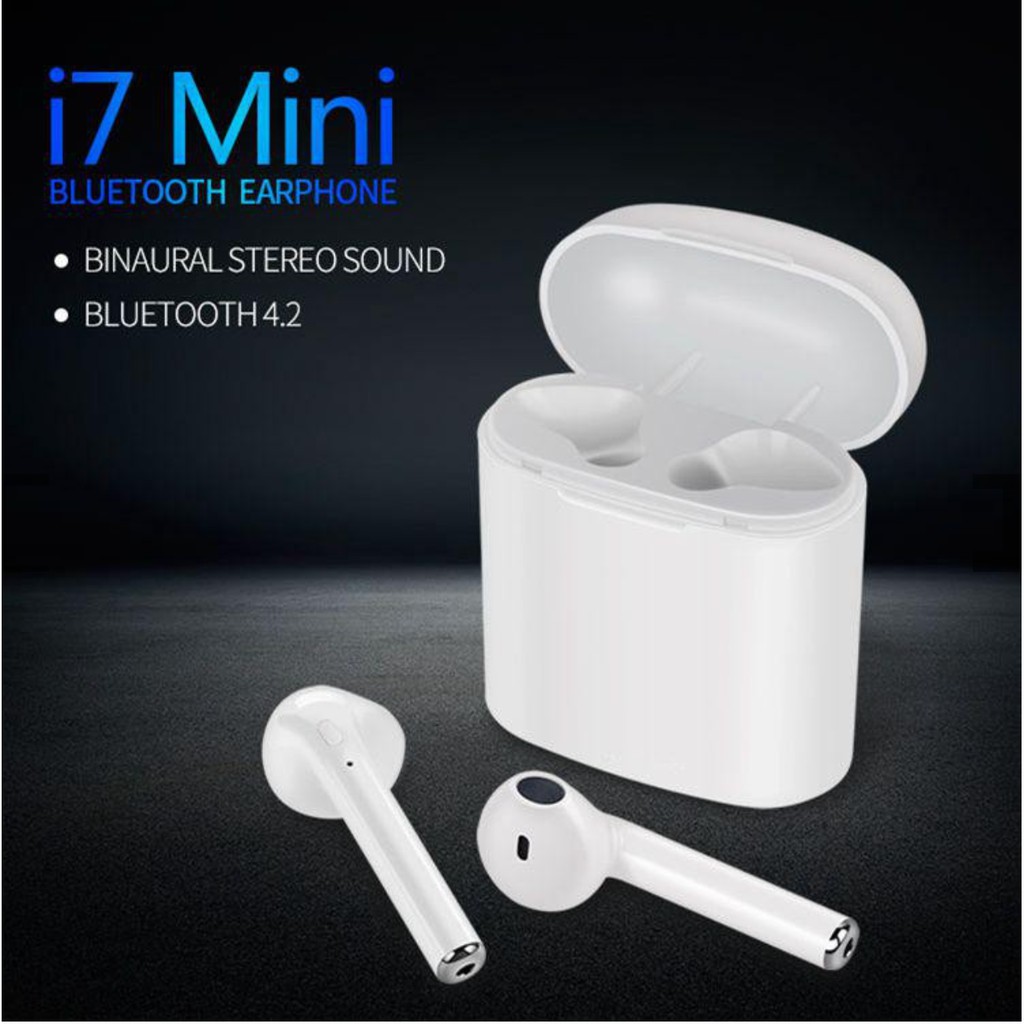 Fone De Ouvido Sem Fio Bluetooth i7 Tws - Android e Iphone | Shopee Brasil
