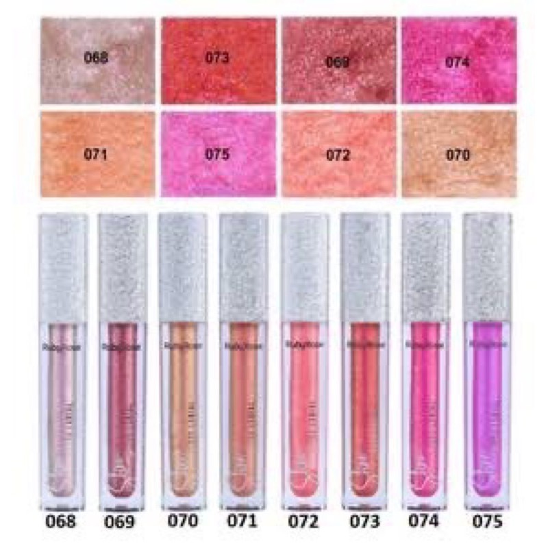 Shine gloss labial Ruby Rose Shopee Brasil