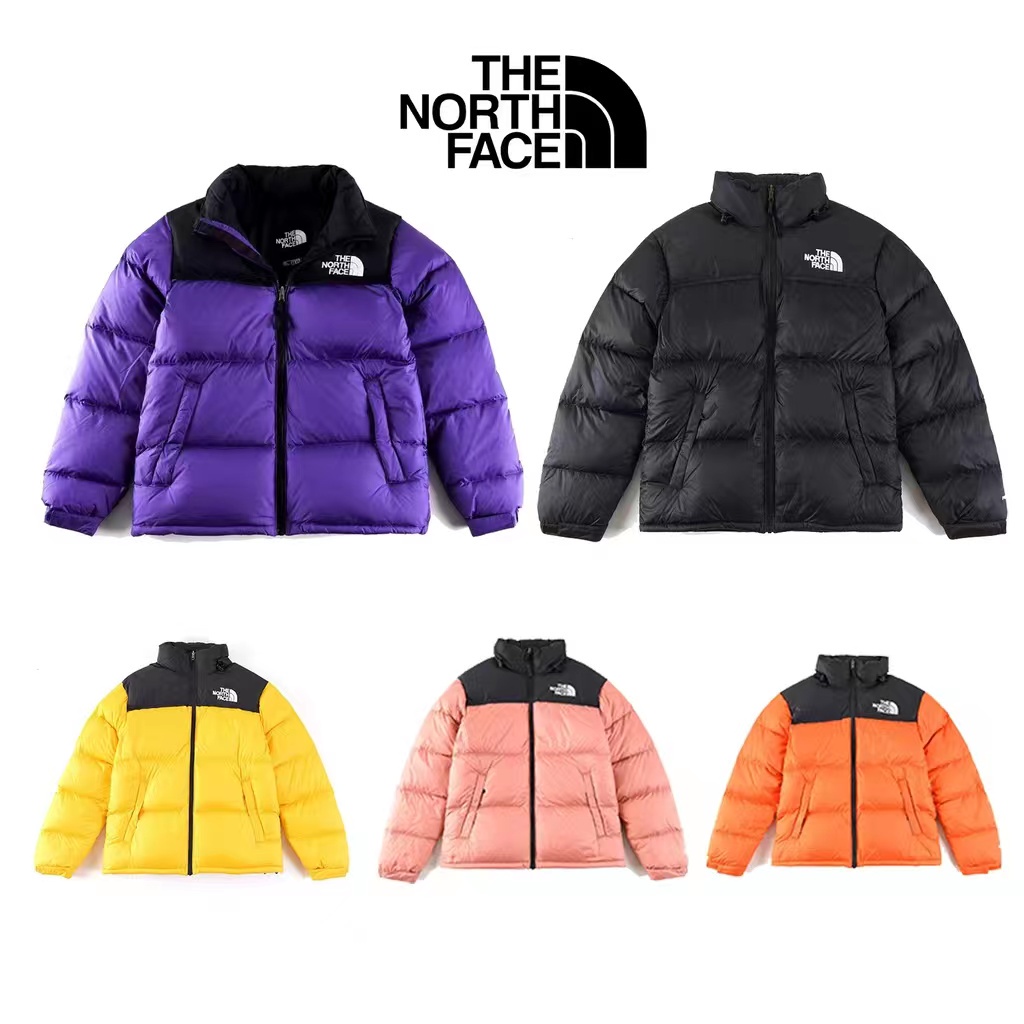 The North Face Down Jacket 1996 US Edition Black 700 Bulk Warm Jacket para homens e mulheres