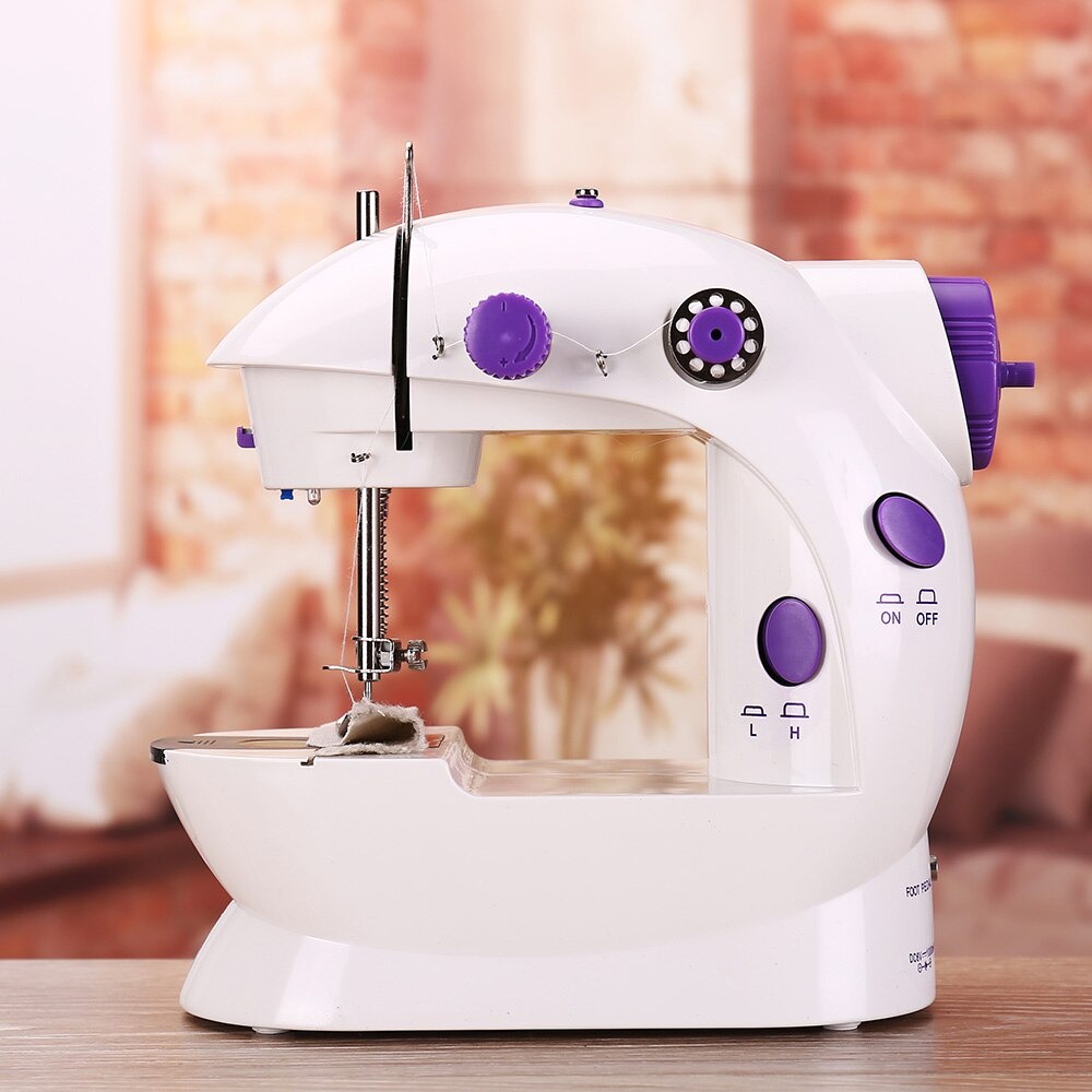 Mini Máquina De Costura Mini Sewing Machine 4 em 1 Portátil Shopee Brasil