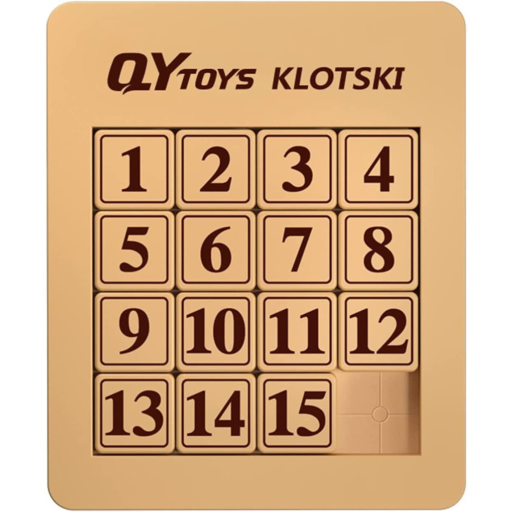 Puzzle Klotski Magnético Jogo De Logica Bloco Deslizante 4x4