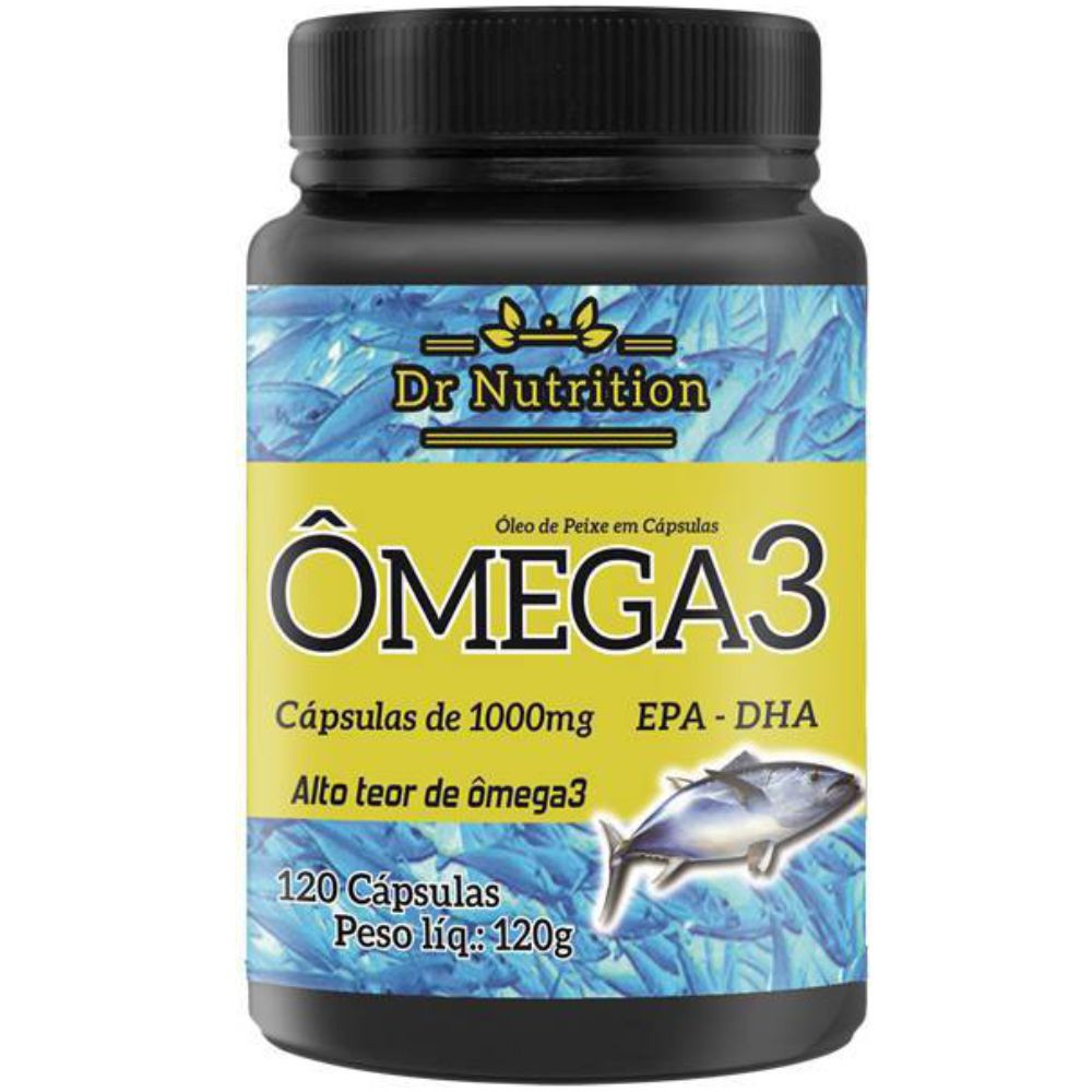Ômega 3 Livre de Metais Pesados Ultra Purificado Peixes de Águas