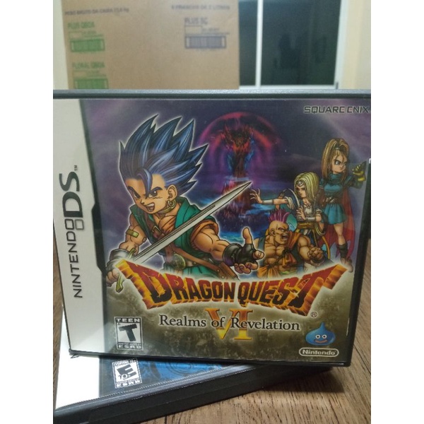 Dragon Quest VI 6 Realms of Revelation Nintendo DS Shopee Brasil