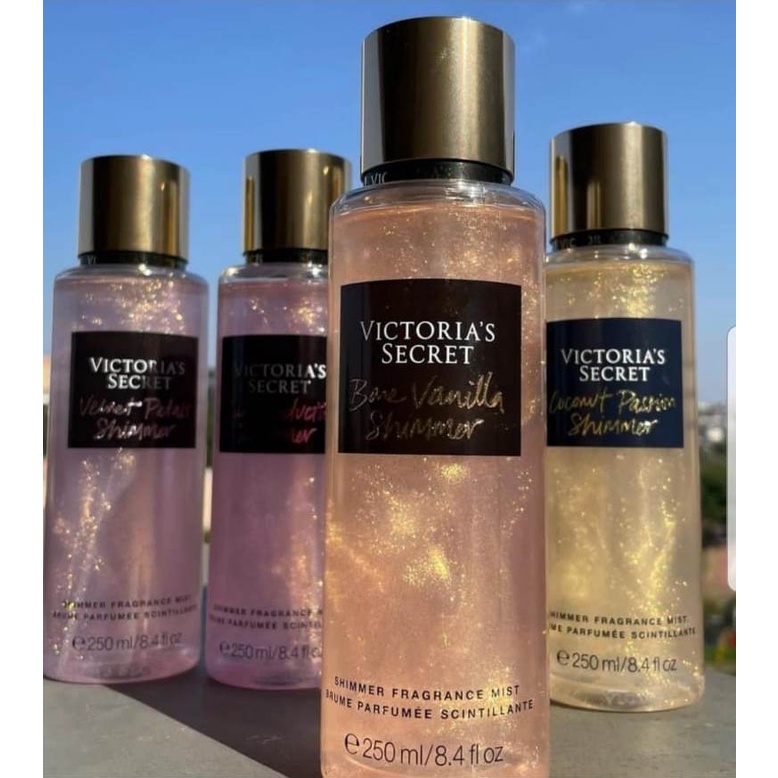 Body Splash Victoria Secrets Shimmer Shopee Brasil