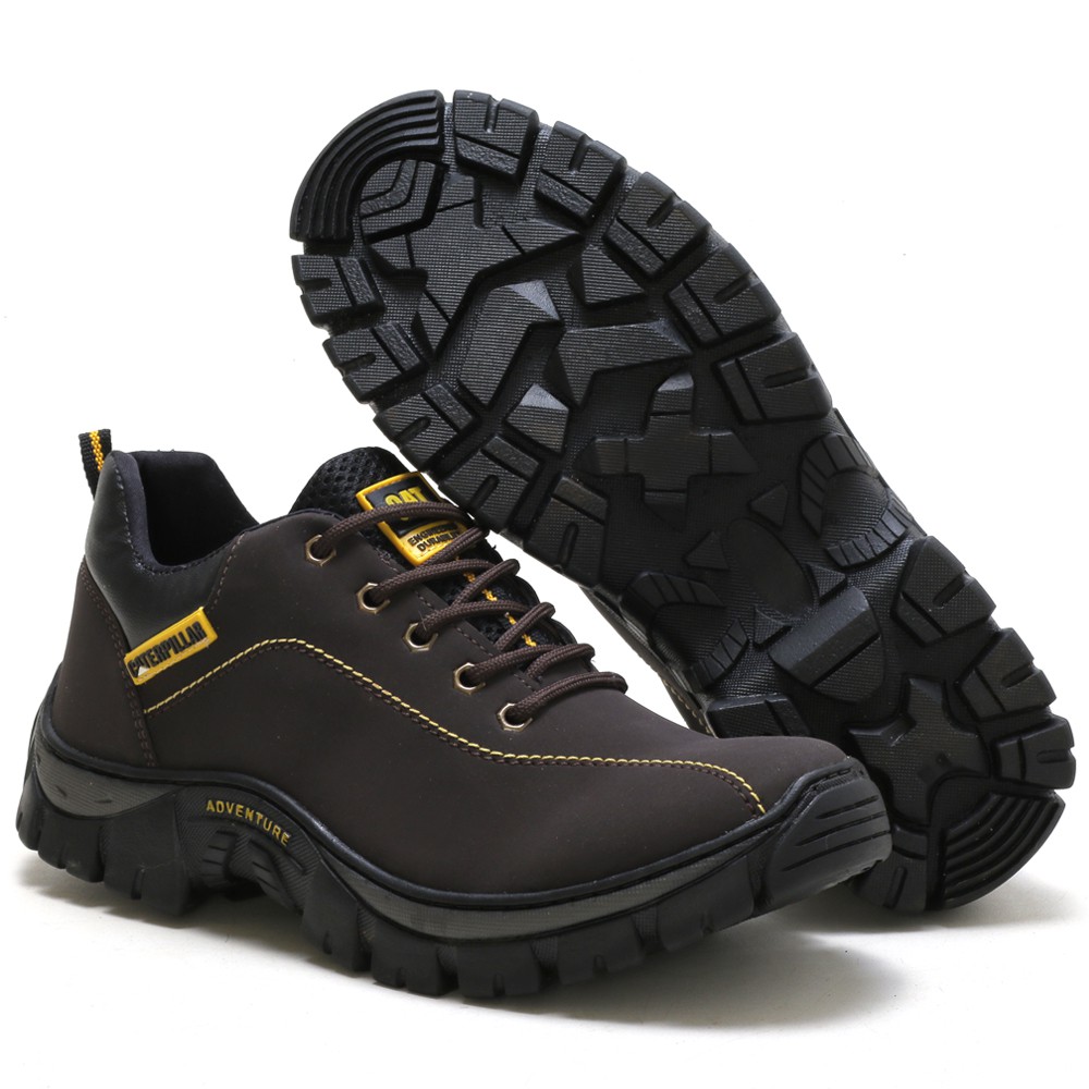 Bota Zeus Lançamento 2022 Original em Couro Caterpillar