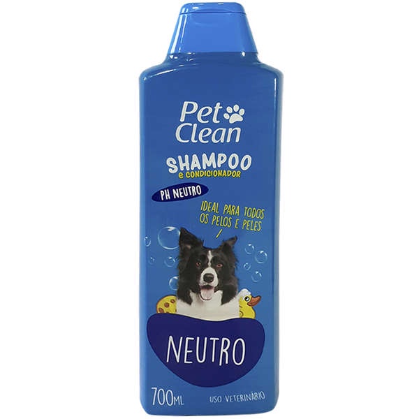 Shampoo e Condicionador para cachorro e gato 700ml Pet Clean PH
