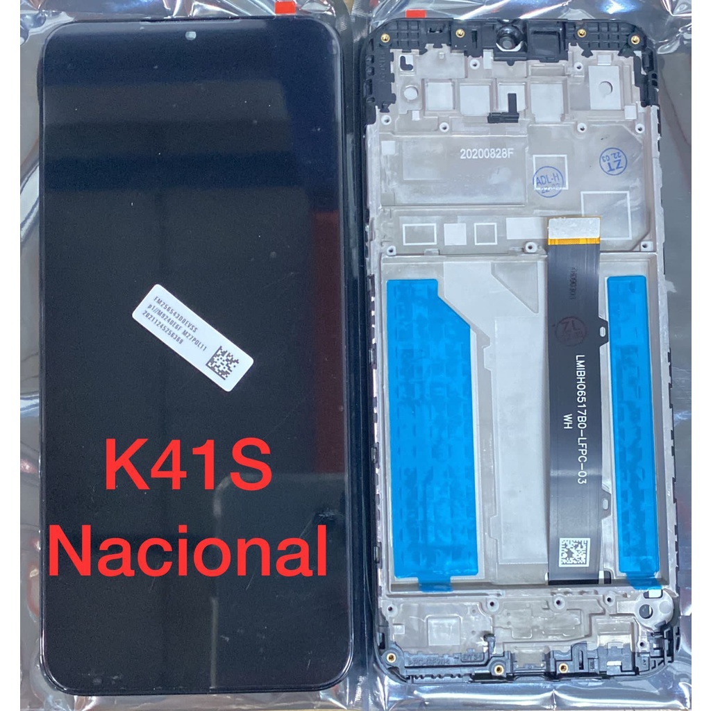 Tela Frontal Display Touch LG K41s com Aro MS100100 Shopee Brasil