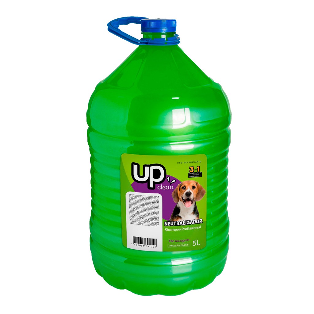Shampoo Neutralizador De Odores 5l Up Clean Pré Lavagem Pet cães e