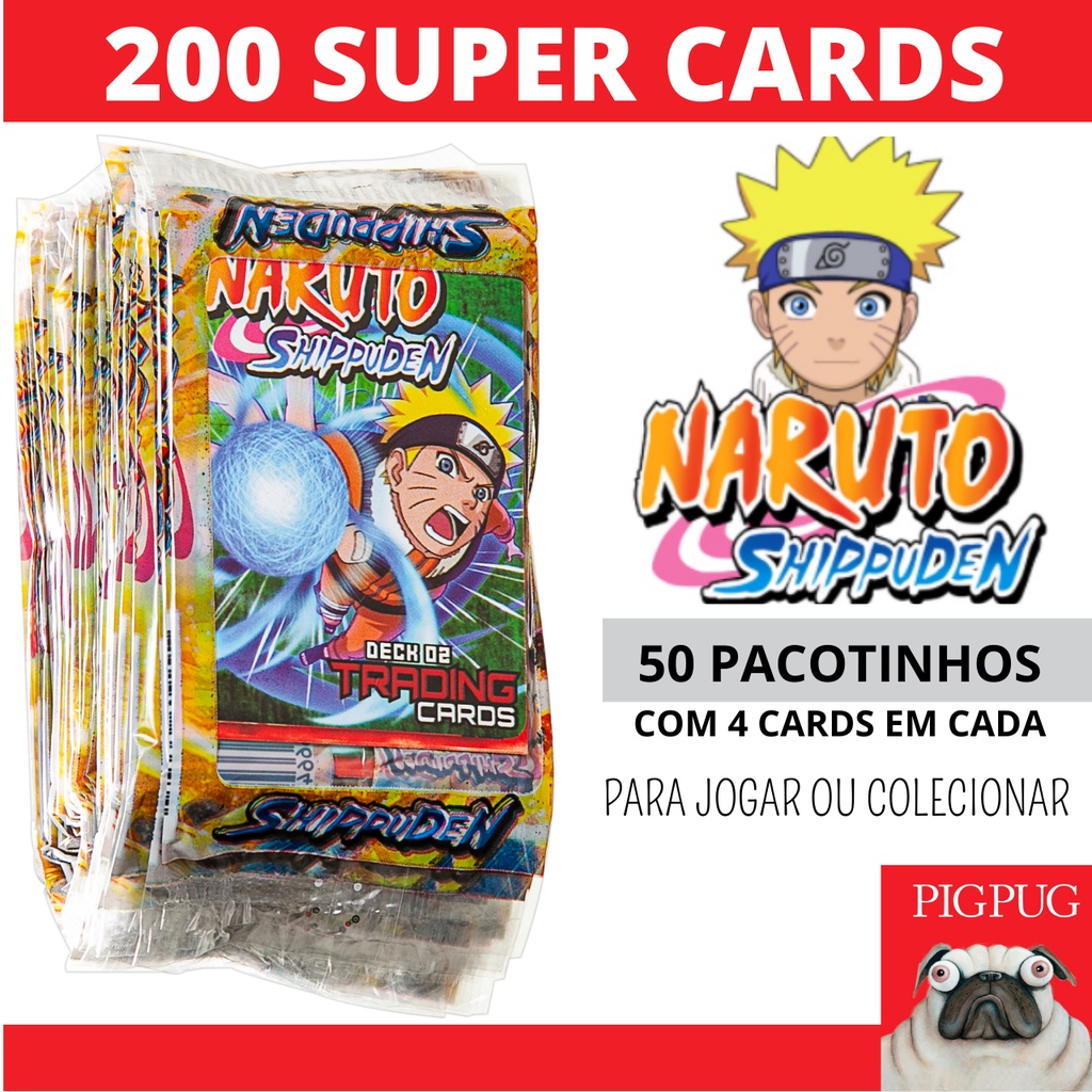 Naruto Shippuden Kayou Card Game SLR Rainbow Raro TCG 1° Edição
