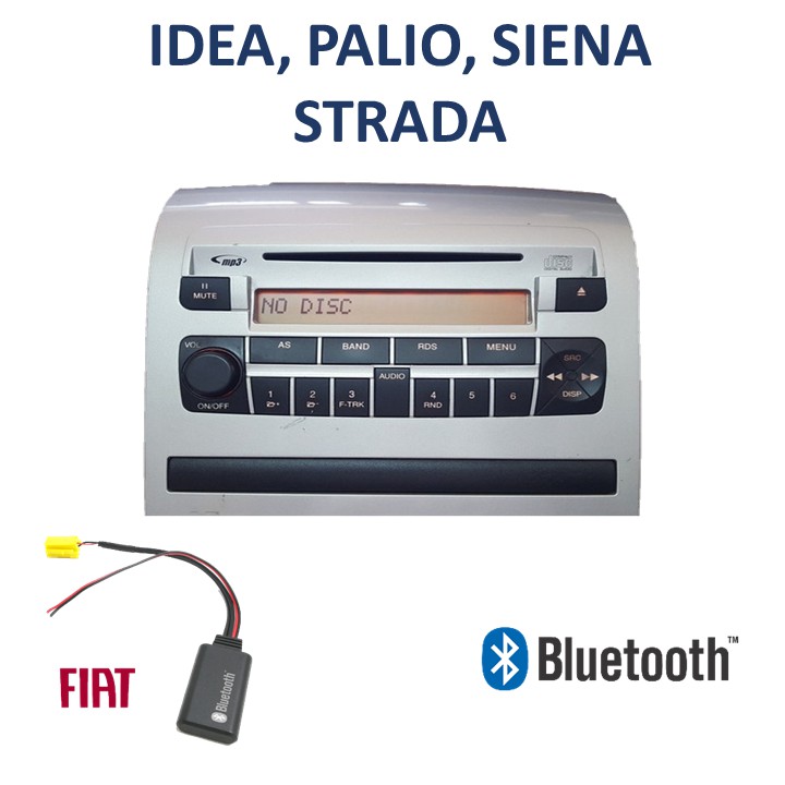 Interface Bluetooth Fiat palio siena Radio Conect Shopee Brasil