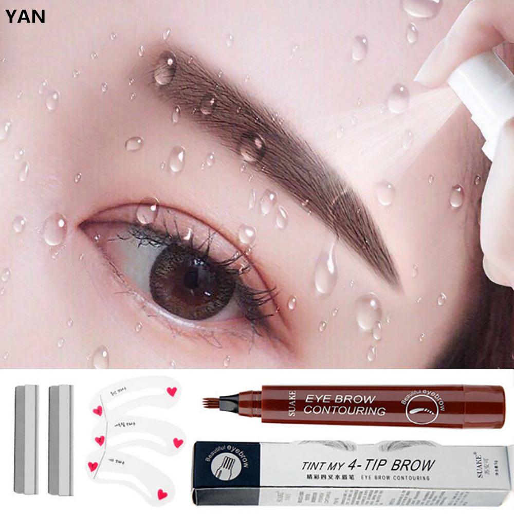 PoketyArt [Tatuagem de Tutorial 01 Junior Pokety tatuagem de sobrancelhas impermeável para piquenique