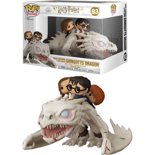FUNKO POP HARRY POTTER GRINGOTTS DRAGON 93 Shopee Brasil